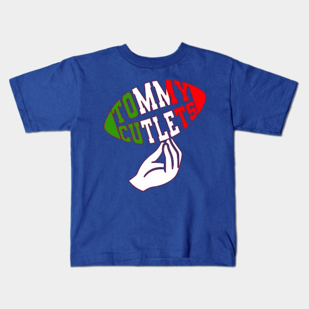 Tommy Cutlets Kids T-Shirt by Nolinomeg